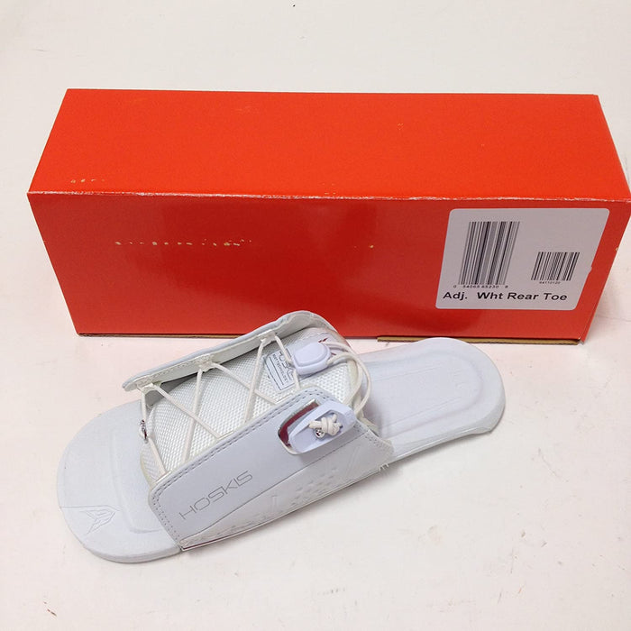 HO Sports Adj. White Rear Toe Water ski boot - One size fits all (64110120)