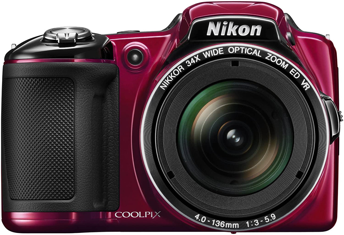 Nikon COOLPIX L830 16 MP CMOS Digital Camera with 34x Zoom NIKKOR Lens and Full 1080p HD Video