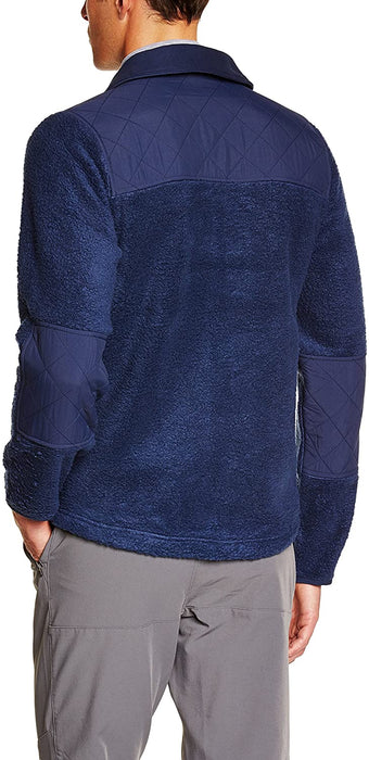 Helly Hansen Men's October Pile Fleece Jacket, Large, Evening Blue
