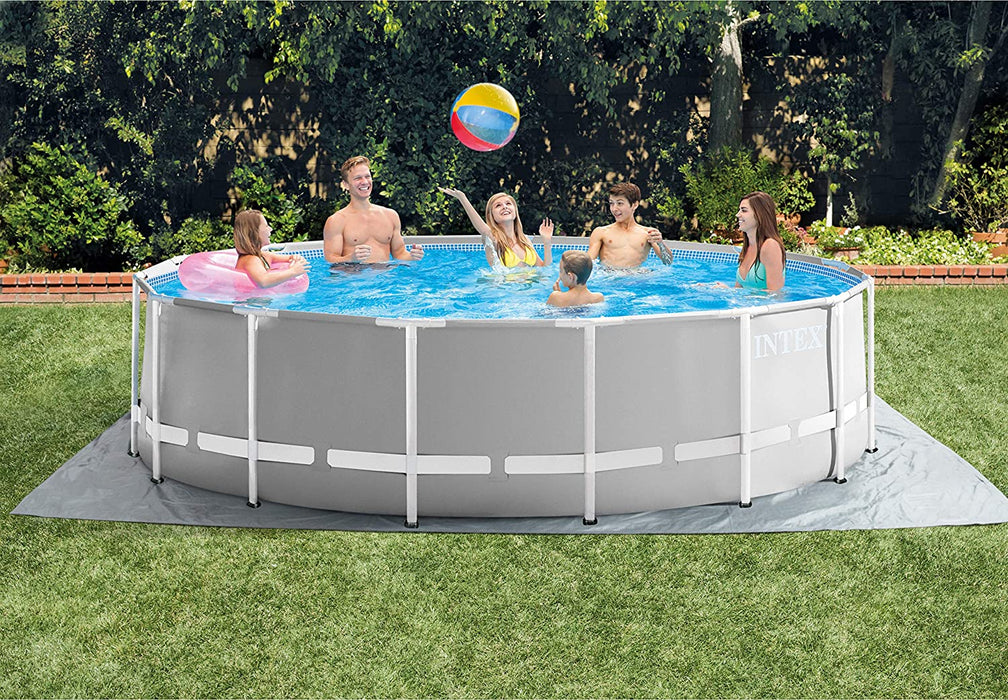 Intex Round Prism Frame Pool Set | 15ft x 48" | 26725EH model
