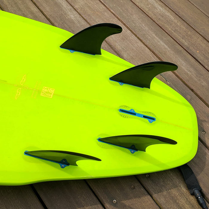 saruSURF 4.5" Flexy Tip Fin Stabilizer for shortboard to SUP
