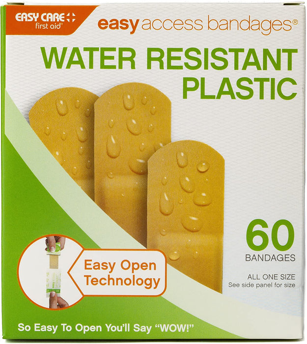 Easy Care Easy Access Bandages, 1" x 3" Plastic, 60 Count