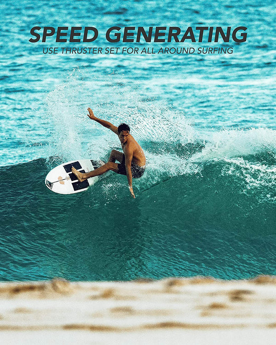 Surf Squared Futures Large Thruster Fins