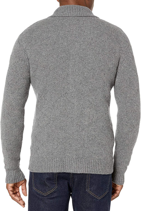 Helly-Hansen mens Skagen Classic Wool-blend Button-up Knit Jacket