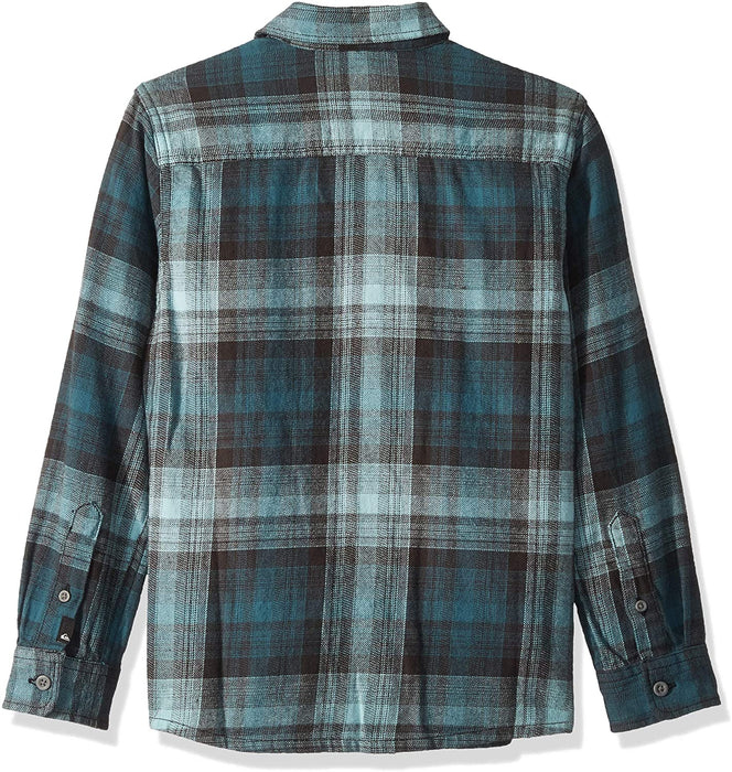 Quiksilver Boys' Big Fatherfly Long Sleeve Youth Woven