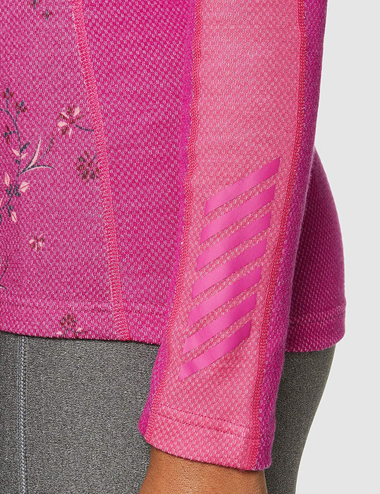 Helly-Hansen W Hh LIFA Merino Wool Graphic 1/2 Zip Baselayer Top