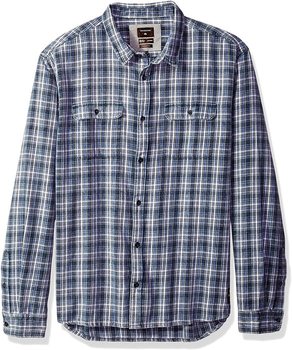 Quiksilver Men's Fuji Tang Button Down Flannel Shirt