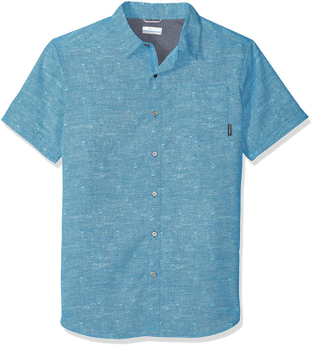 Columbia Men's Pilsner Peak Print Short Sleeve Shirt