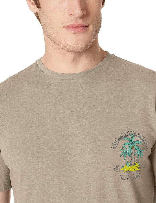 Quiksilver Men's Above The Up Short Sleeve Tee