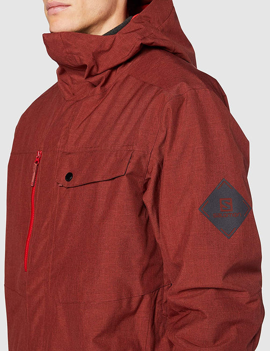 Salomon mens Powderstash Jacket
