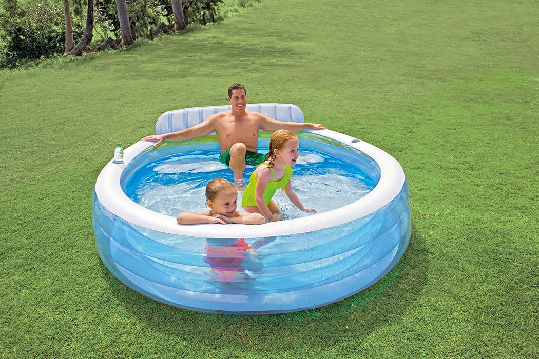 Intex 57190NP Swim Centre Family Lounge Pool, 224 x 216 x 76 cm