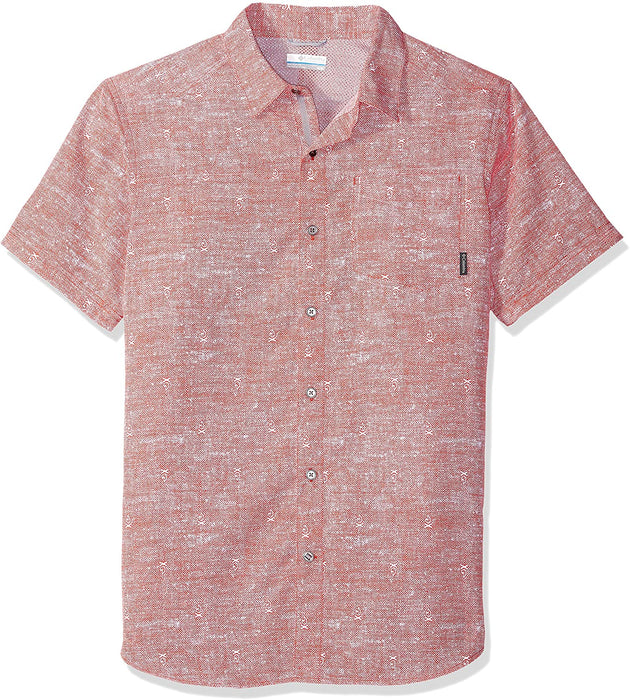 Columbia Men's Pilsner Peak Print Short Sleeve Shirt