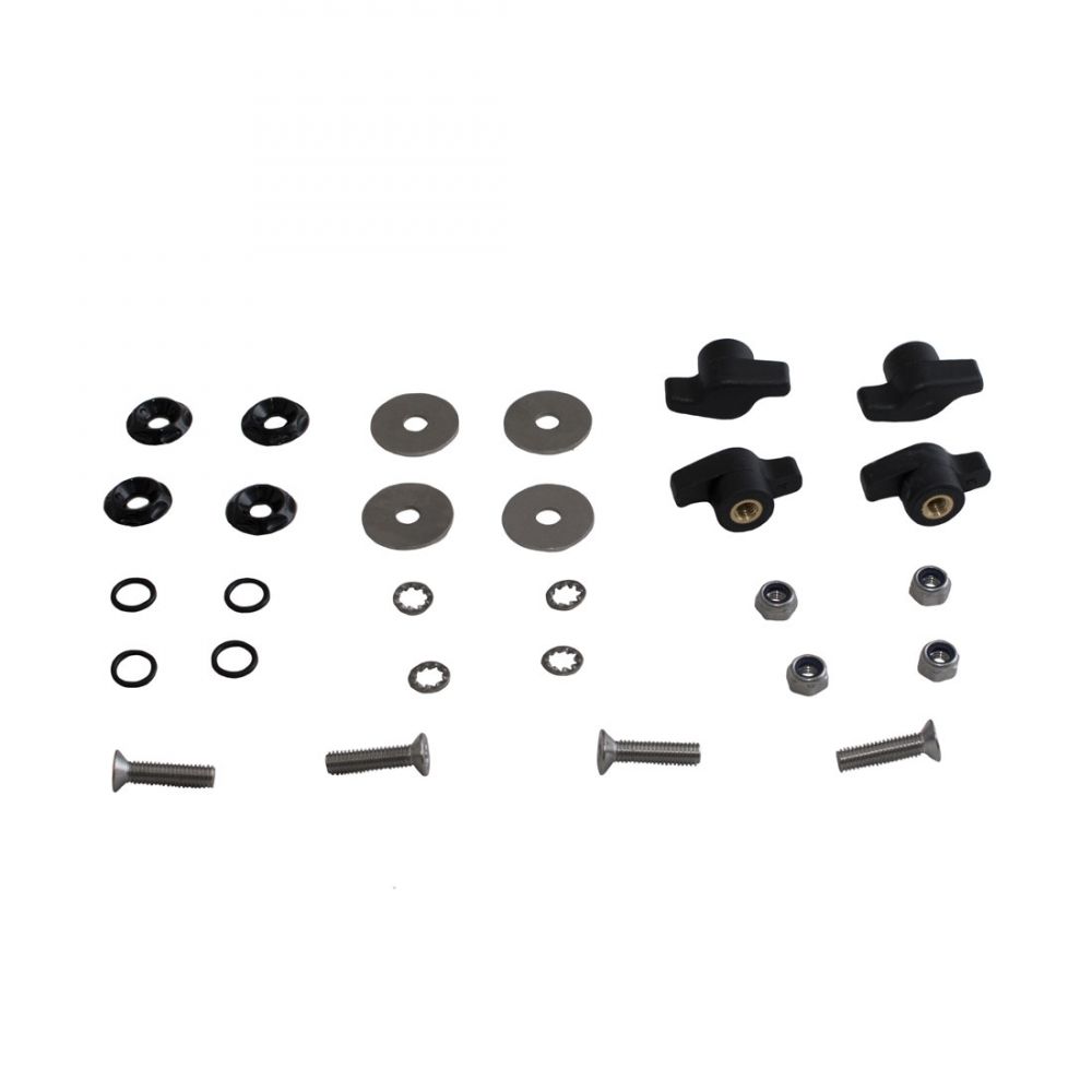 PYRANHA FULL PLATE FOOTREST FITTING KIT for Kayaks FR05001XX001