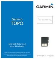 Garmin TOPO! West-North Mountains U.S. Map microSD Card