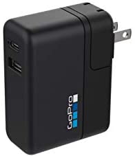 GoPro Supercharger International Dual-Port Charger (HERO7 Black/HERO6 Black/HERO5 Black/HERO(2018) - Official GoPro Accessory