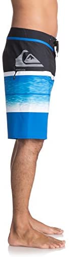 Quiksilver Men's Everyday Blocked Vee 20 Inch Boardshort Swim Trunk, Electric Blue, 40