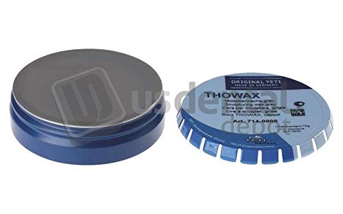 KEYSTONE - Thowax Sculpturing Wax - Gray 70gr #1860016 # Art 714-000 34-1860016 Us Dental Depot