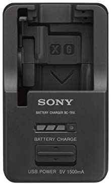 Sony BCTRX  Battery Charger for X/G/N/D/T/R and K Series Batteries (Black)