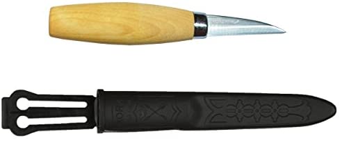 Morakniv Wood Carving 122 Knife with Laminated Steel Blade (2.4-Inch)