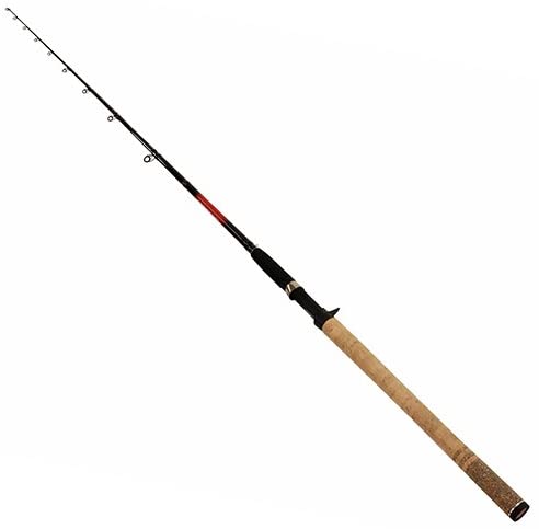 Shimano SJCM70HB Sojourn Casting Rod, Muskie, 7' Length, 1pc, 5" Foregrip, 13" Reargrip, Heavy Power