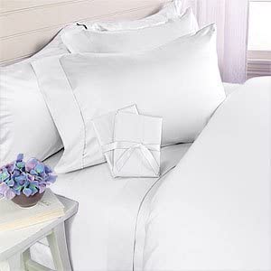 Elegant Comfort 1500 Thread Count - Wrinkle Resistant - Egyptian Quality Ultra Soft Luxurious 3 pcs Bed Sheet Set, Deep Pocket Up to 16"