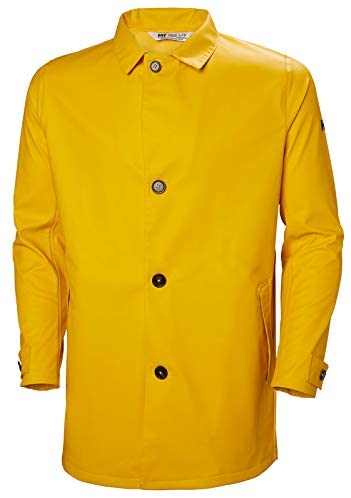 Helly-Hansen mens Moss Waterproof Pu Long Rain Trench Coat