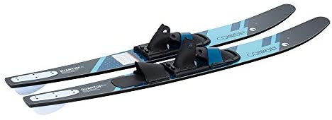 CWB Connelly 61200342-CON Quantum Waterskiing Lake Water Sports Skis with Bindings 68-inch, Blue