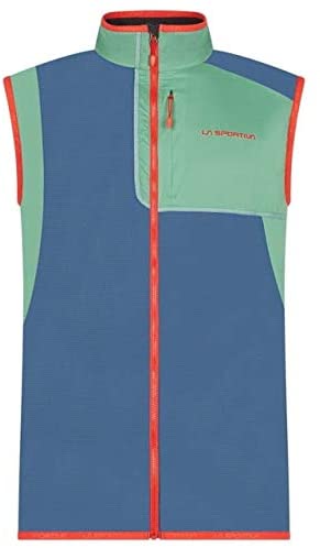 La Sportiva Latitude Vest - Men's, Opal/Grassgreen, Large, L25-618716-L