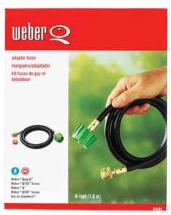 Weber Adapter Hose 20 Lb., 6' L