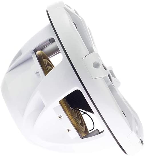 Garmin SG-FL88SPW, Fusion, 8.8" Marine 2-Way Sign Sports Speaker, White, LED (010-01826-00)