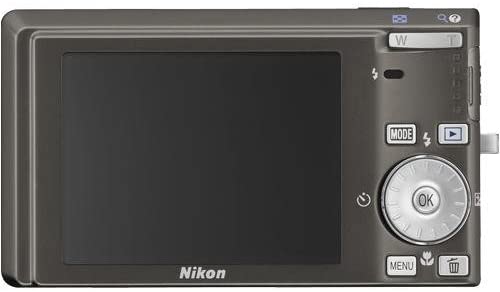 Nikon Coolpix S51 8.1MP Digital Camera with 3x Optical Vibration Reduction Zoom (Matte Black)