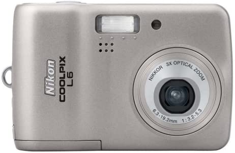 Nikon Coolpix L6 6MP Digital Camera with 3x Optical Zoom (OLD MODEL)
