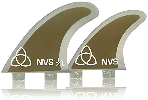 Naked Viking Surf NVS: Medium JL Quad Surfboard Fins (Set of 4) FCS & Futures