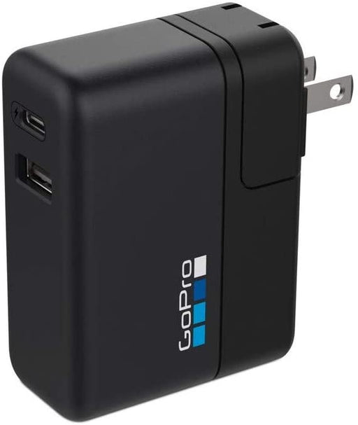 GoPro Supercharger International Dual-Port Charger (HERO7 Black/HERO6 Black/HERO5 Black/HERO(2018) - Official GoPro Accessory