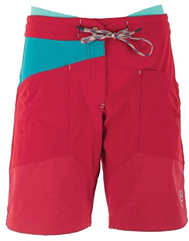 La Sportiva TX Shorts - Women's, Berry/Emerald, Small, I67-303608-S