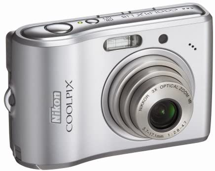Nikon Coolpix L15 8MP Digital Camera with 3x Optical Vibration Reduction Zoom (Silver) (OLD MODEL)