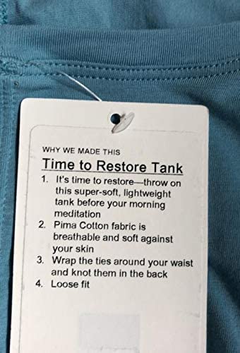 Lululemon TIME to Restore Tank - AQSK (Aqua Smoke)