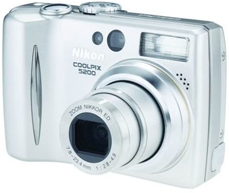 Nikon Coolpix 5200 5MP Digital Camera with 3x Optical Zoom