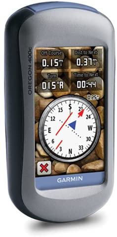 Garmin Oregon 400T 3-Inch Touchscreen Handheld GPS Unit with Preloaded Topographic Maps