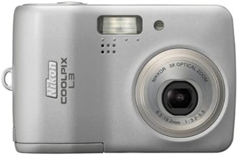 Nikon Coolpix L3 5.1MP Digital Camera with 3x Optical Zoom