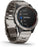 Garmin quatix 6 Multisport Marine Smartwatch, Titanium with Titanium Band (010-02158-94) and Charging Stand Bundle