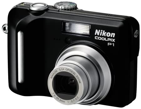 Nikon Coolpix P1 8MP Digital Camera with 3.5x Optical Zoom (Wi-Fi Capable)