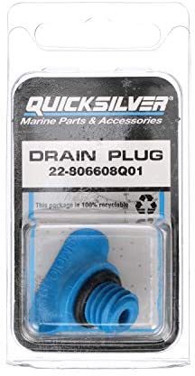 Quicksilver 806608Q01 Stern Drive or Inboard Engine Block or Manifold Plastic Drain Plug