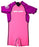 Body Glove 14158C Child's Back Zip Pro 3 Spring Suit, Violet/Pink, 2mm