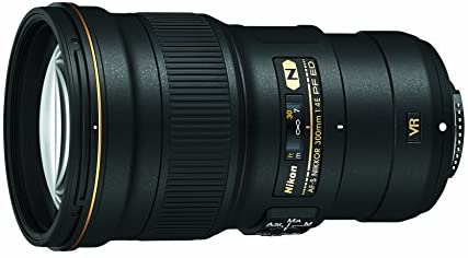 Nikon AF-S FX NIKKOR 300MM f/4E PF ED Vibration Reduction Lens with Auto Focus for Nikon DSLR Cameras