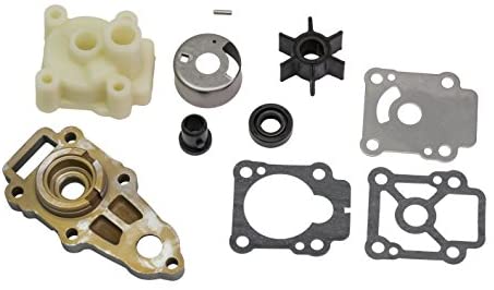 Quicksilver 803750A03 Replacement Water Pump Kit - Mercury and Mariner 8 through 9.9 Horsepower 4-stroke Outboards