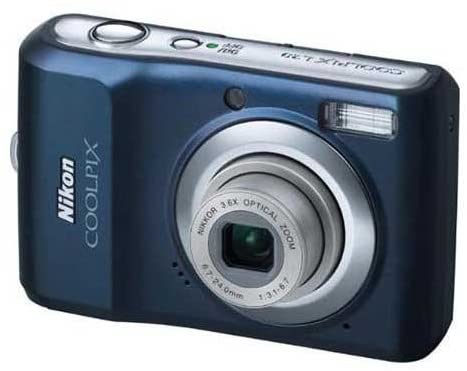 Nikon Coolpix L20 10MP Digital Camera with 3.6 Optical Zoom and 3 inch LCD (Navy Blue)