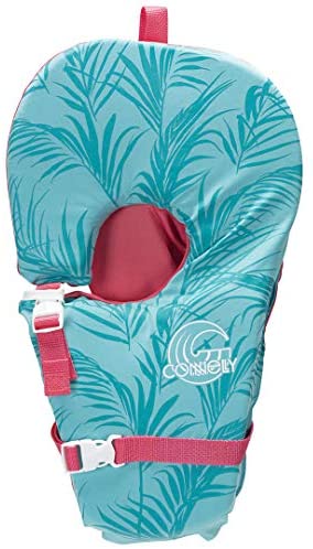 Connelly Baby Safe and Soft Adjustable Infant Nylon Water Sport Boating Lake Swimming Life Jacket Vest, Blue