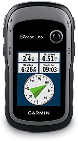 Garmin eTrex 30x, Handheld GPS Navigator with 3-axis Compass, Enhanced Memory and Resolution, 2.2-inch Color Display, Water Resistant