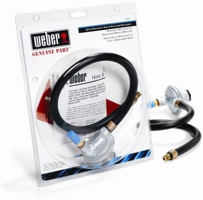 Weber 3605 Quick-Disconnect Hose and Regulator Kit